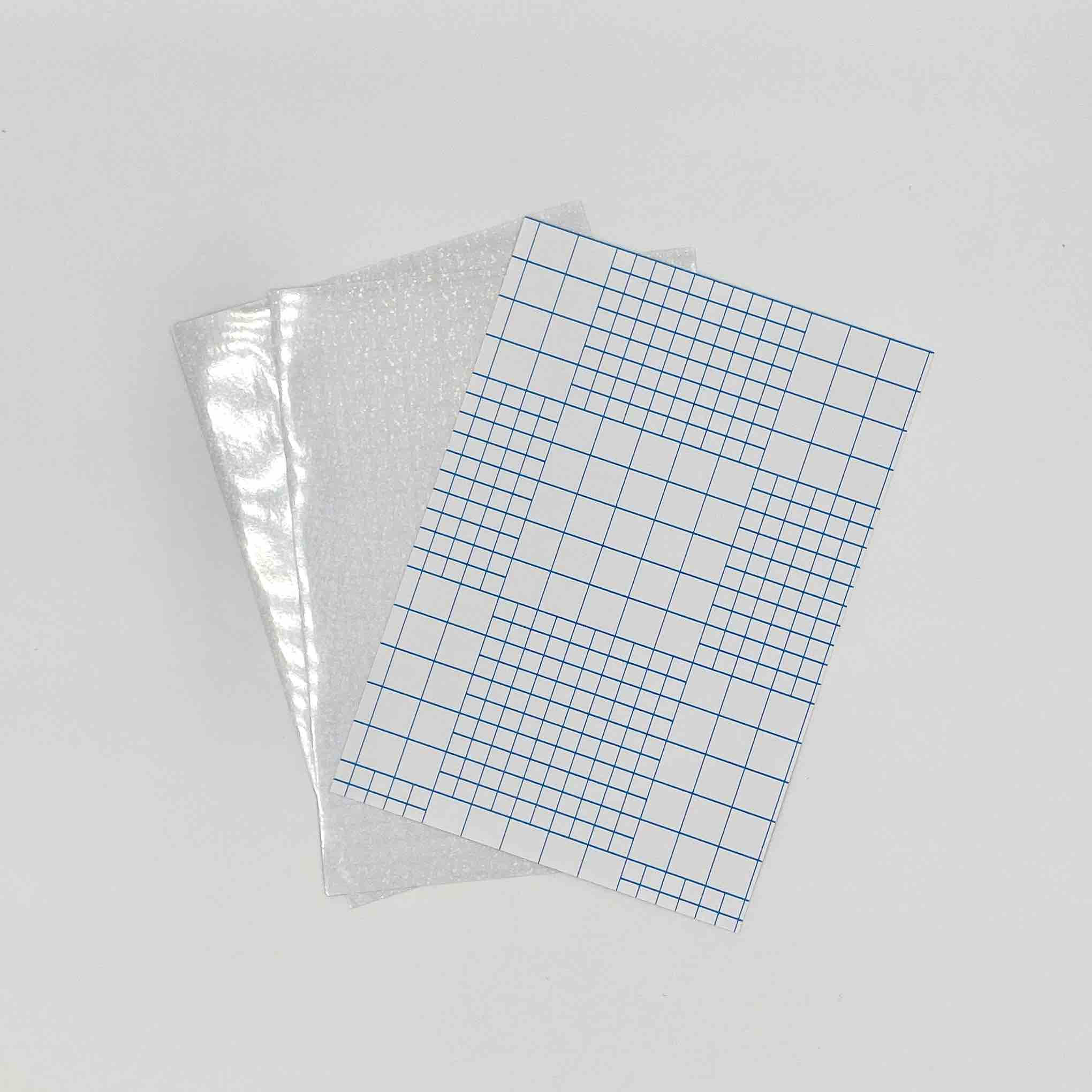 透明ホログラムシール キラキラ ３枚セット Sticke Market