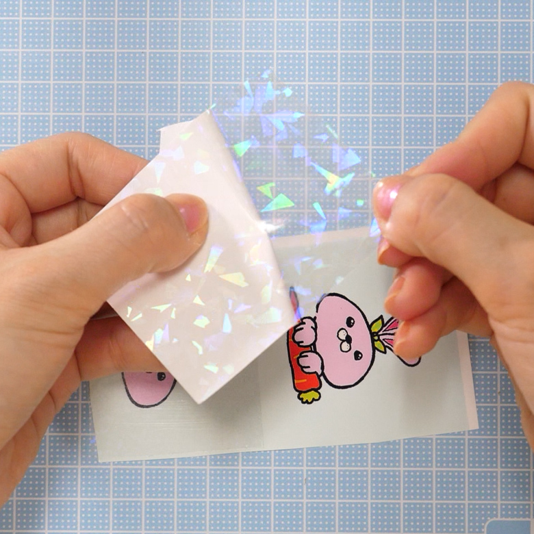 透明ホログラムシール活用法♪ - Sticke Market